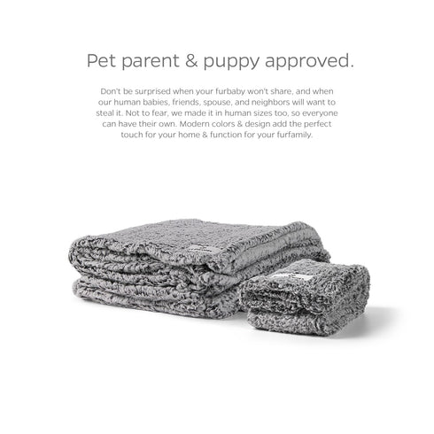 Pet Parents Pet Blanket Medium Slate -Poudre Pet & Feed Supply 5